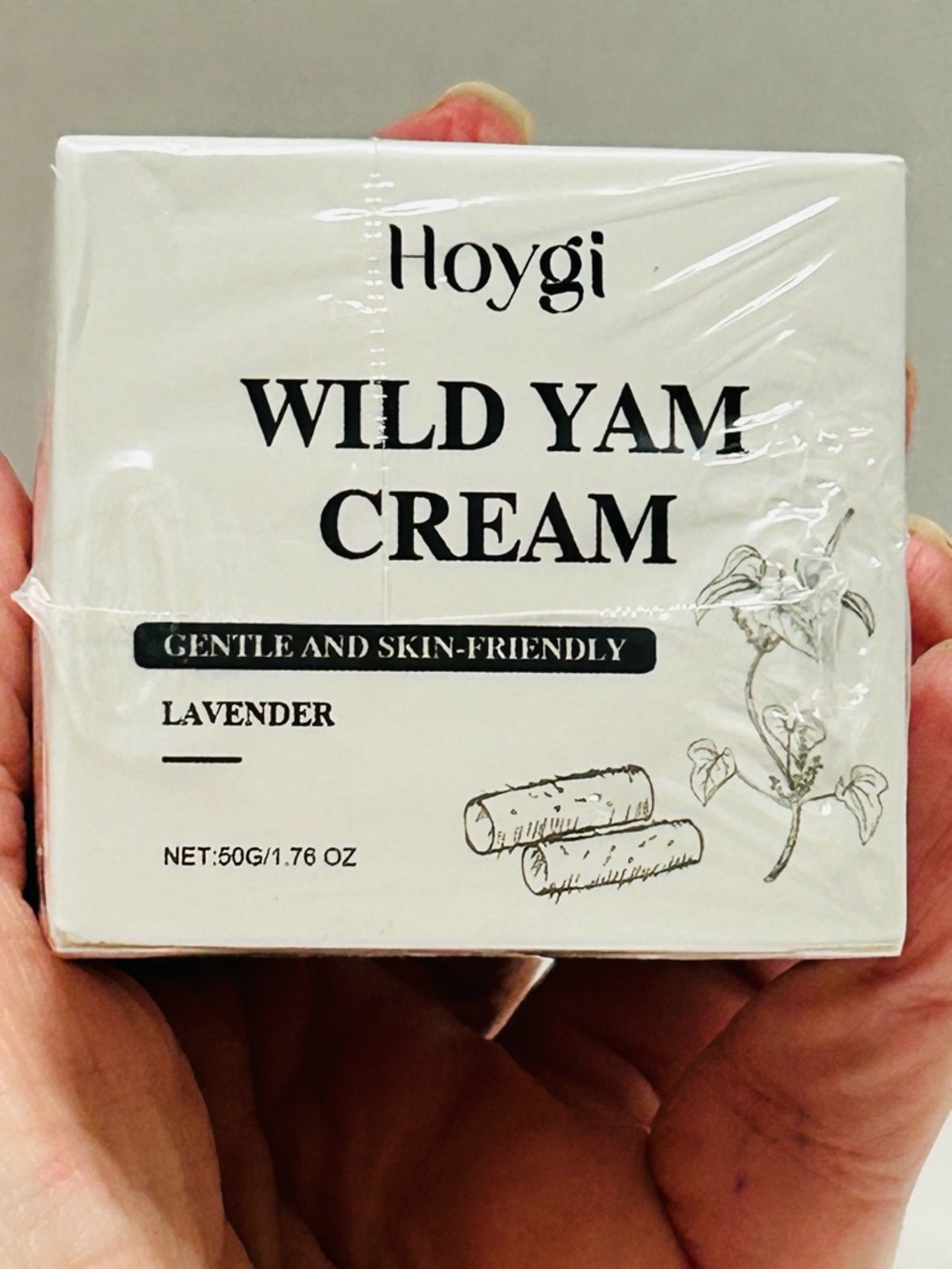 Lavender Wild Yam Cream - Gentle Skin-Friendly Moisturizer (White Packaging)